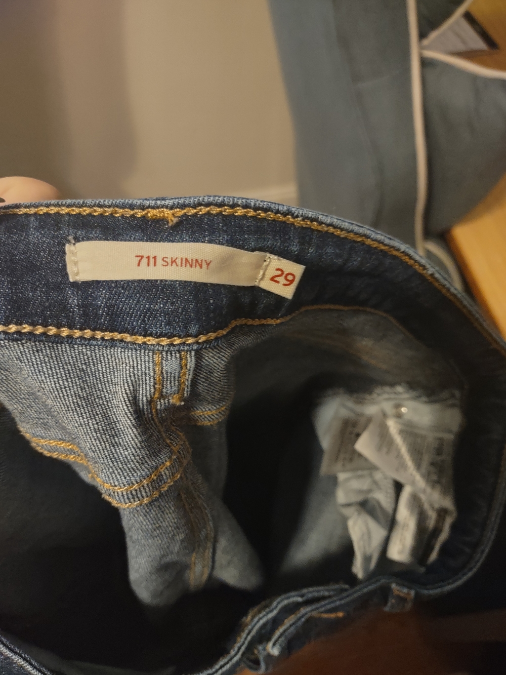 Levi's Skinny Jeans in Medium Blue Wash